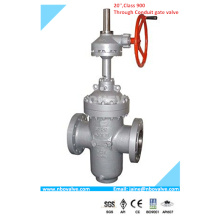 Double Discs Parallel Slide Through Conduit Gate Valve (20"-900lb)